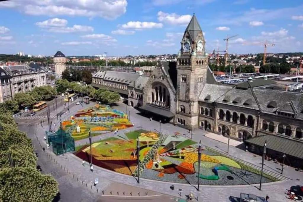 Chez Frederic - Gare De Metz A 2 Minutes A Pied - Appartement Entierement Equipe Екстер'єр фото